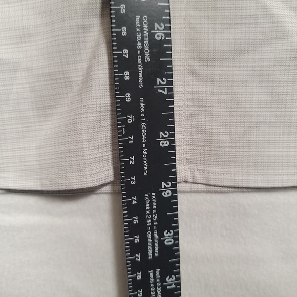 Twillory Untuck(able) Men's Button Down Long Sleeve Stretch Shirt M-L Gray - Picture 4 of 10